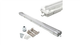 Oprawa Sufitowa Hermetyczna 120Cm Lampa 230V Z Tubami Led 2X36w (Nano Pc)...