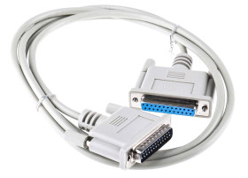 Kabel szeregowy, długość 1.8m, złącze A: 25-stykowe D-sub, złącze B: 25-stykowe D-sub