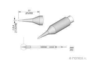 Grot C245032 do rączki JBC T245