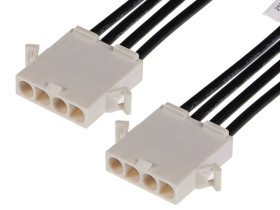 Molex Obudowa złącza pin żeńskiego na kabel Ilość pinów 4 2162921042 1 szt. towar pakowany luzem