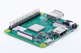 RASPBERRY PI 3 A+ Raspberry Pi 3 A+, 4x 1.4 GHz, 512 MB RAM, WLAN, BT