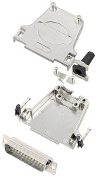 encitech 6355-8045-03 Zestaw listew męskich D-Sub DTZF25-DMP-W-K, rzędy: 2, styki: 25, 180 °, 1 szt.