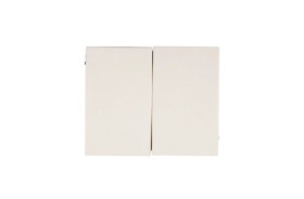 SISTENA LIFE Klawisz podwójny łącznika arctic 777012