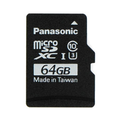 Karta pamięci Panasonic microSD 64GB 40MB/s klasa A1 + system Raspbian NOOBs dla Raspberry Pi 4B/3B+/3B/2B/Zero