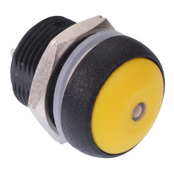 IRR3S452L0Y APEM Yellow LED Yellow Button Round 16mm Momentary Push Button Switch IP67