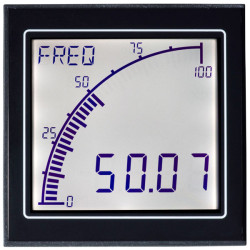 Trumeter APM-M1-APO Amp/Freq Meter Pos LCD Digital/4-20mA Outputs 12-24V AC/DC