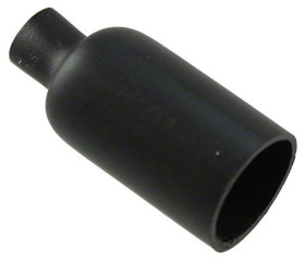 Czarny, materiał: Poliolefina, 6.35mm,TE Connectivity