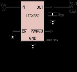 1.2A Overvoltage/Overcurrent Protector