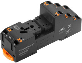 Weidmüller SCM 2CO P Gniazdo przekaźnika Pasuje do przekaźników serii: Weidmüller serii D-seriiS DRM (S x W) 30.6 mm x 1