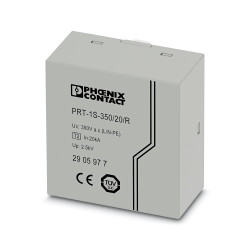 Zabezpieczenie przeciwprzepięciowe 1-fazowy, montaż Szyna DIN, Phoenix Contact PRT
