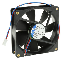 Wentylator osiowy 12 V DC DC 92 x 92 x 25mm 2.2W 84m³/h 32dB