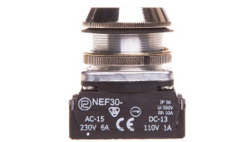 Przycisk Sterowniczy 30Mm Czarny 1R Z Samopowrotem W0-Nef30-K Y S