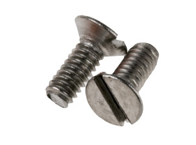 Śruby maszynowe M2 łeb z łbem stożkowym Stal nierdzewna długość 5.0mm skok 0.40mm