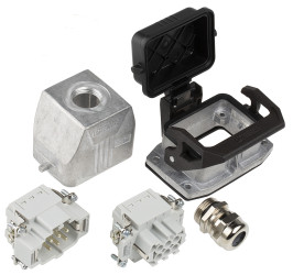 Zestaw złączy dużej mocy 6-pinowe Phoenix Contact 16A 500 V Żeńskie, męskie M20 x 1.5