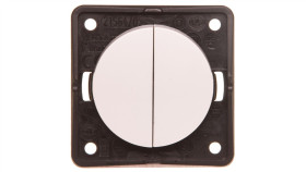 Berker/B.Mobil Łącznik Dwubiegunowy 10A Ip20 Biały 936752509