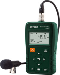 Noise dosimeter, 30 to 140 dB, ±1.4 dB, Extech SL400-NIST