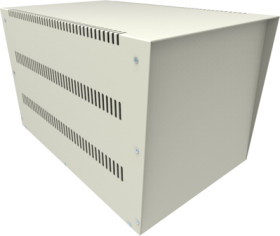 Steel enclosure, (L x W x H) 305 x 305 x 483 mm, gray (RAL 7046), IP30, 1453N