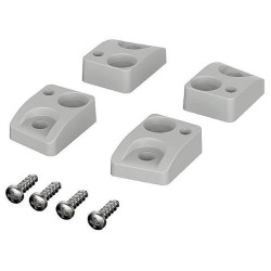 BOPLA 20007000 BCD WL-7035 Wall fittings 48x50x20mm ABS grey-white