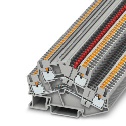 Część do listwy zaciskowej Phoenix Contact 12 → 26AWGWciskane PTTBS 2.5-LA 24 RD 24A 24 V