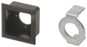 Ramka przycisku, Maskownica, do uzytku z: Kwadratowy wyłącznik z soczewką