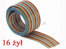 Przewód TLWY16 x 0,1 mm wielokolorowa taśma