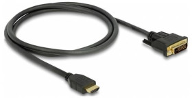 Kabel HDMI Delock 85652 85652, HDMI-A do DVI 24+1 pin, 1 m