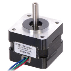 NEMA 14 Bipolar Stepper Motor: 200 Steps/Rev, 10V, 0.5A/Phase