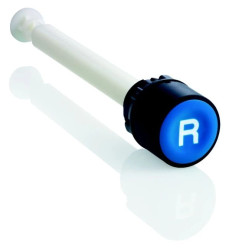 Przycisk nieb. kryty reset O22 z ozn. R dla dyst. przesuwania 17...120mm XB5AA86102