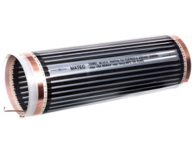 Folia grzejna pod panele 1m2 (0,5x2m) 80W 230V AC FGP-80/0,5x2 MTC10000359