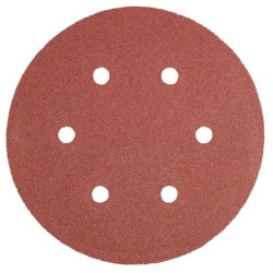 Krążki ścierne 150mm K150 5szt. z 6 otworami 55H956