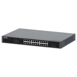 Switch 24xRJ45 PoE+ 2xSFP 370W 561907