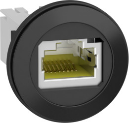 Modular adapter, RJ45 socket to RJ45 socket, straight, XB5PRJ45