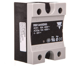 Przekaźnik półprzewodnikowy jednofazowy 42-440V AC 50A 4-32V DC RM1A40D50