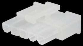 5557-05R2 / 3901-4050 Molex crimp housing - Mini-Fit Jr. - 1x5-pin - socket