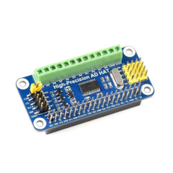 High-Precision ADC HAT For Raspberry Pi (10-Channel 32-Bit)