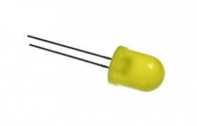 Dioda LED 10mm żółta migająca