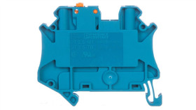 Złączka Przelotowa 2-Przewodowa Z Odłącznikiem Nożowym 2,5Mm2 Niebieska Ut...