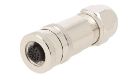 Wtyk M12 8-Pin Żeńskie Kod A-Devicenet Canopen Na Przewód T4110011081-000