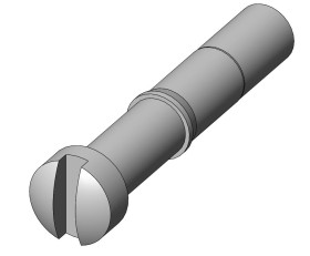 Wkręt Śruba blokady płyty do Złącze D-Sub FCT from Molex