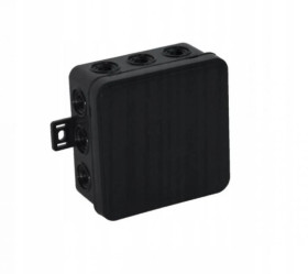 Puszka hermetyczna N/T IP54 85x85x39mm czarna