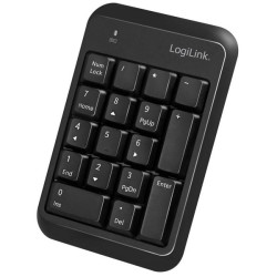 LogiLink ID0201 Bluetooth Numeric Keypad Black USB numeric keypads