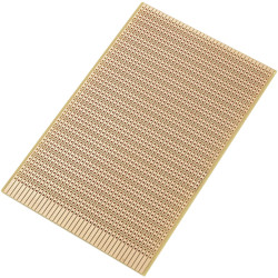 TruComponents 654984 Eurocard PCB Phenolic 77.5mmx47.3mm 35 &#xB5;m,Pitch:2.54 mm