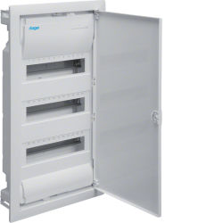 HAGER, Rozdzielnia 3x12, p/t IP30, VOLTA, dzrzwi biale,