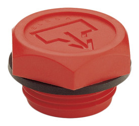 Korek spustowy, Dren oleju, dł. gwintu: 9mm, długość: 16mm, Technopolimer na bazie poliamidu, G, 1/8in