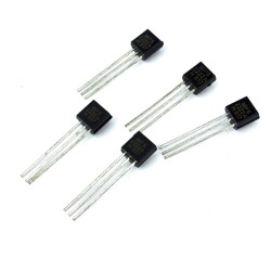 Tranzystor 2N2222 NPN 0.8A TO92 x5 szt.