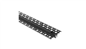 Profil Gpw01 Podtynkowy Czarny + Klosz Czarny 1M