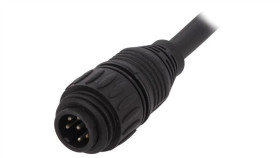 Ca0161a02601512 Złącze Okrągłe Wtyk 7Pin Męski Przewody Ecomate (C016)