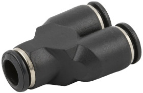 Złączka pneumatyczna Wciskane 12 mm Wciskane 12 mm RS PRO Szybkozłączka wtykowa