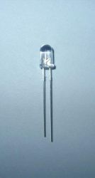 LED 5mm YELLOW 7,5cd WATER CLEAR