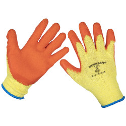 Worksafe TSP121XL/6 Super Grip Knitted Gloves Latex Palm (X-Large) - Pk 6 Pairs